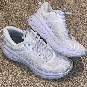 Hoka Women's White Athletic Shoes